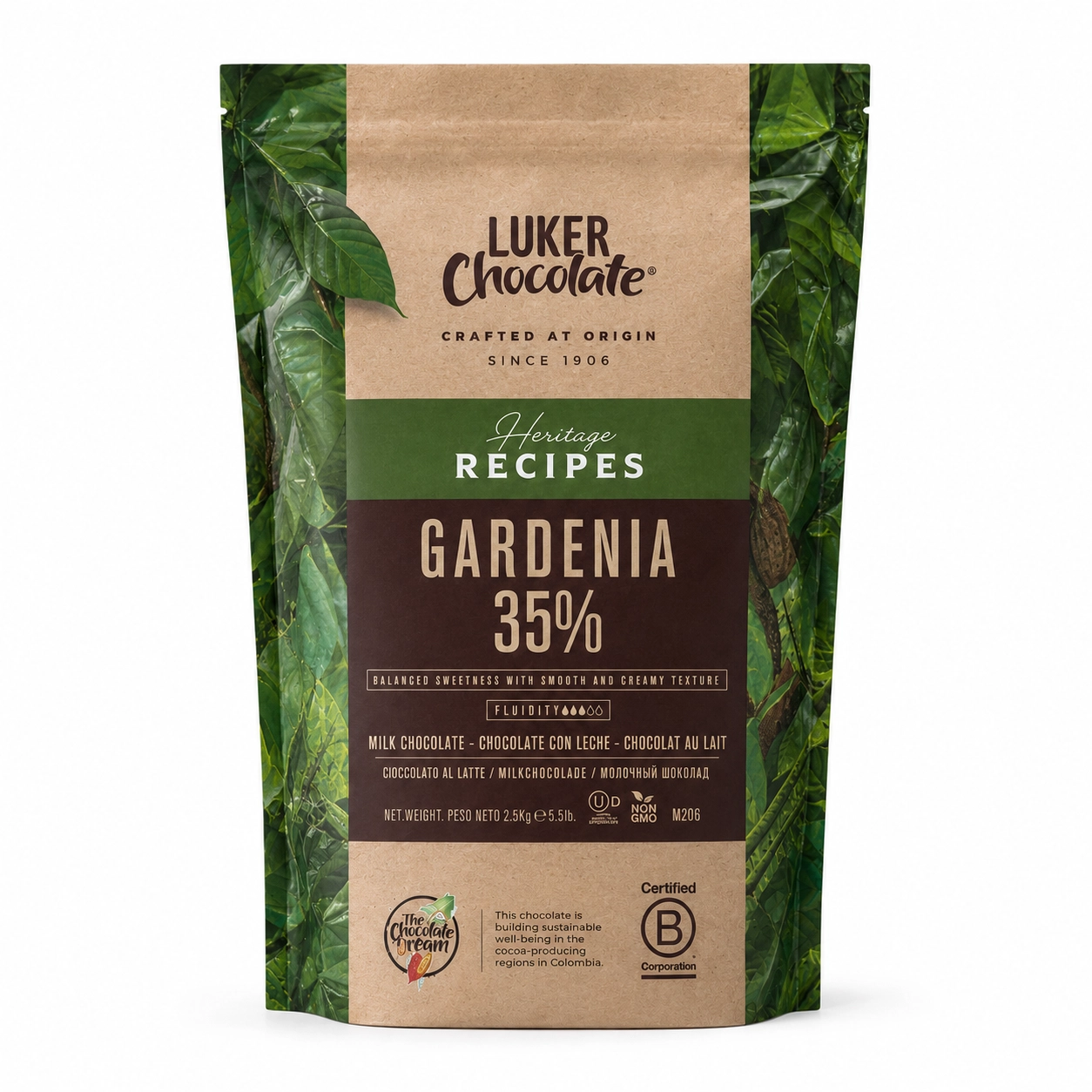 CasaLuker Milk Chocolate Gardenia 35%