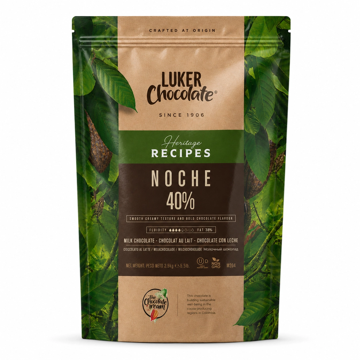 CasaLuker Milk Chocolate Nouche 40%