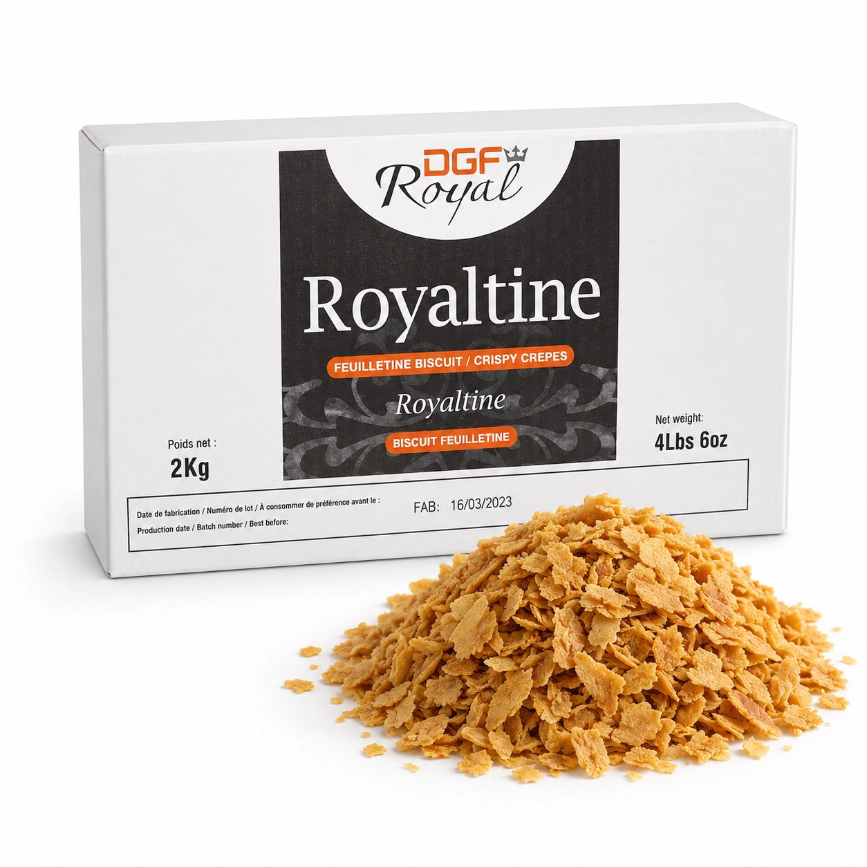 DGF Feuilletine Biscuit/Crispy Crêpes