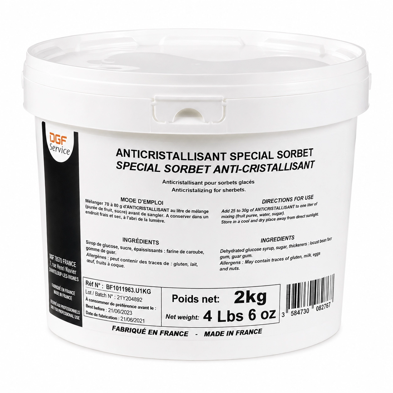 DGF Ice Cream Stabilizer