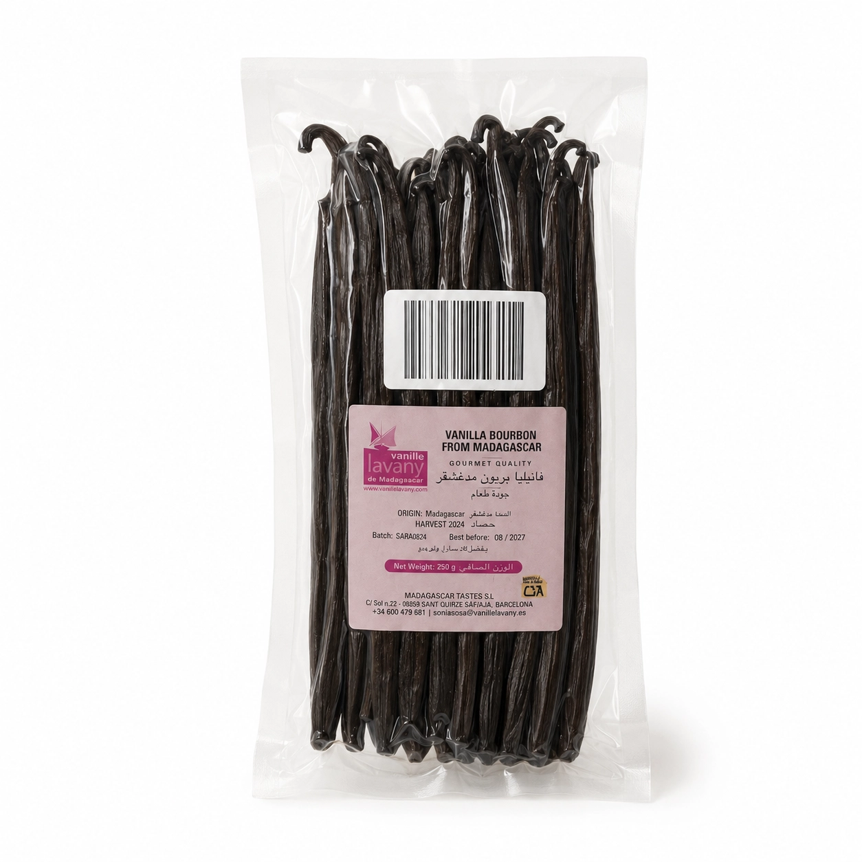 La Vany Natural Vanilla Beans/Pods