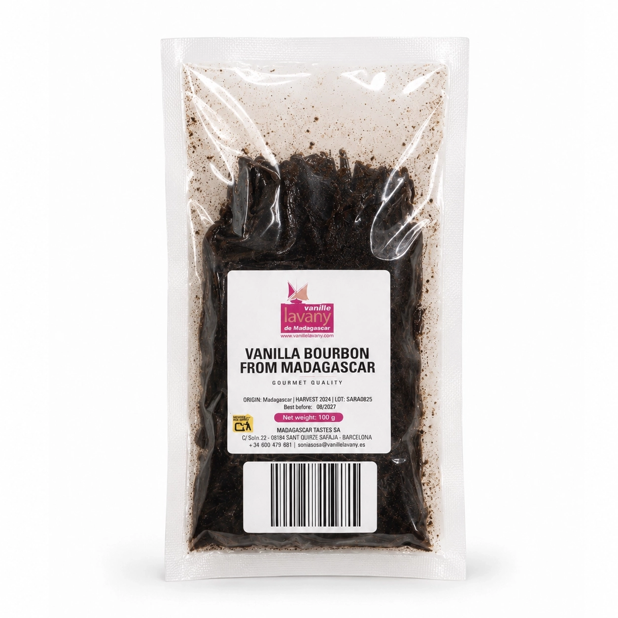 La Vany Natural Vanilla Liquid/Without Seeds
