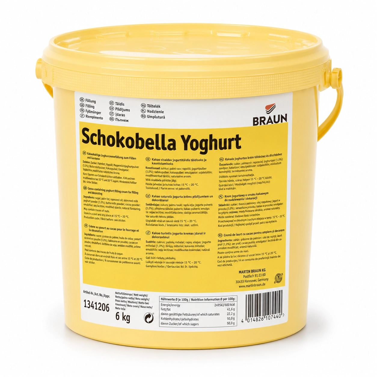 Martin Braun Schokobella Yogurt