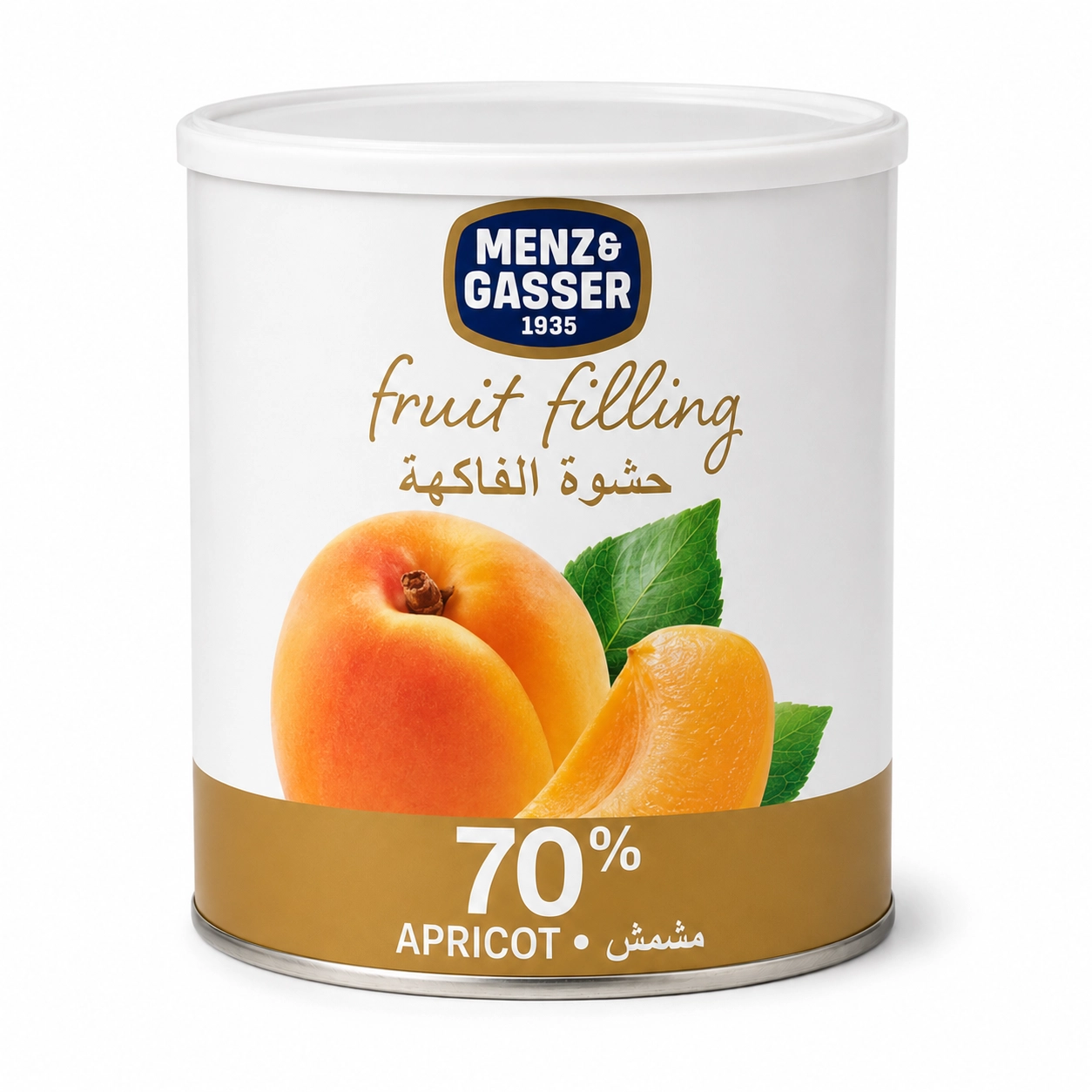Menz & Gasser Apricot Fruit Filling 70%