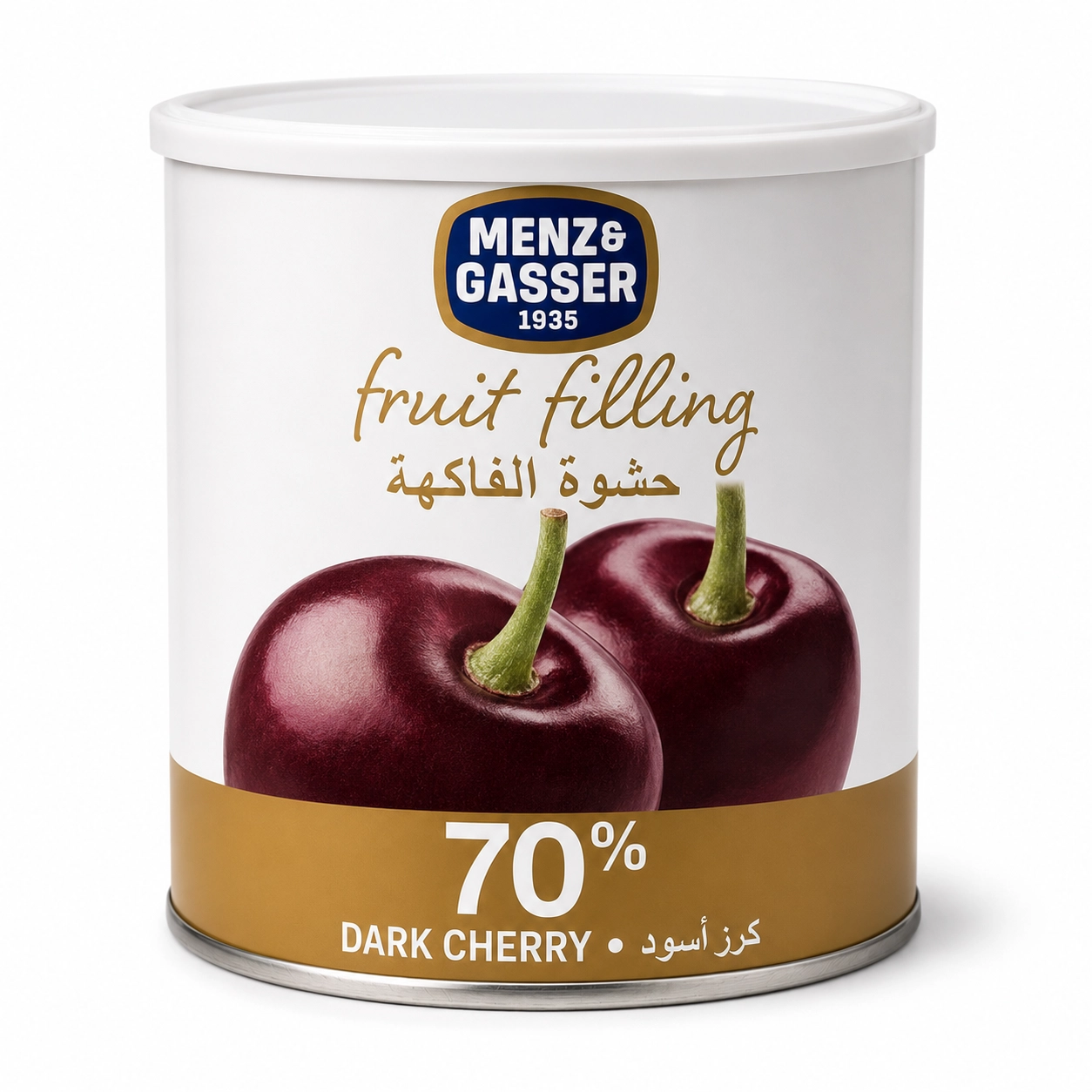 Menz & Gasser Dark Cherry Fruit Filling 70%
