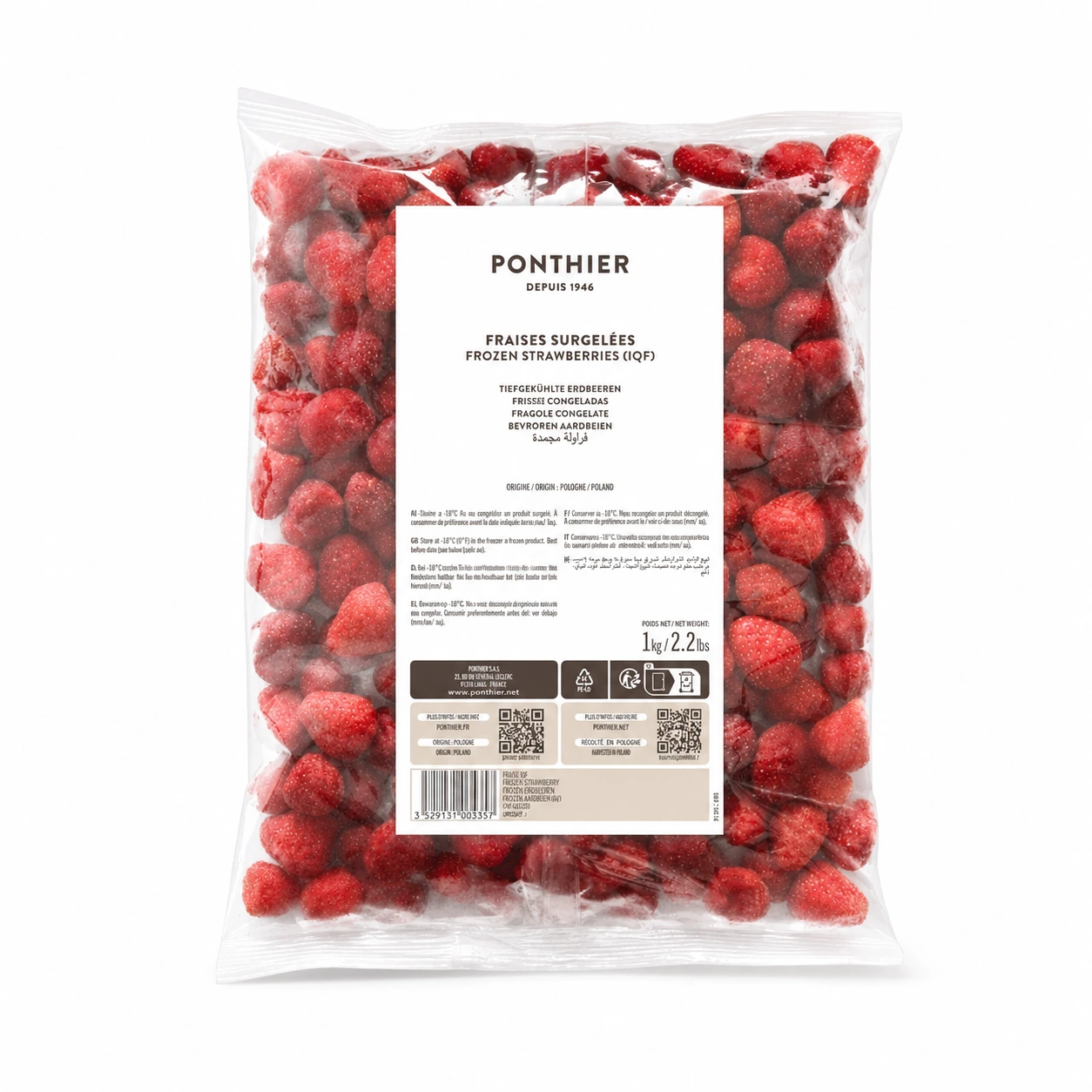 Ponthier Strawberry IQF